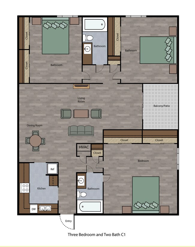 Unit 101 101 floor plan